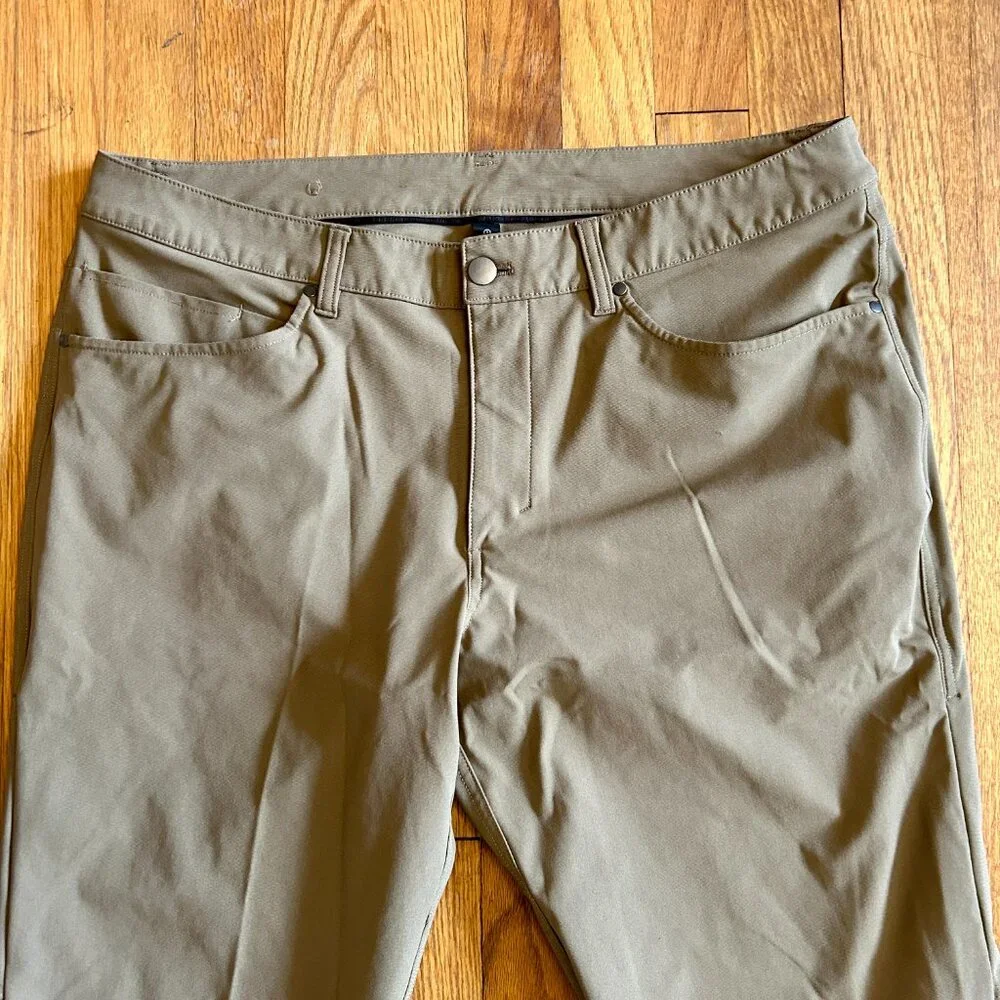 Men's Lululemon ABC Classic-Fit 5 Pocket Pants 36 *Utilitech - Picture 9 of 15